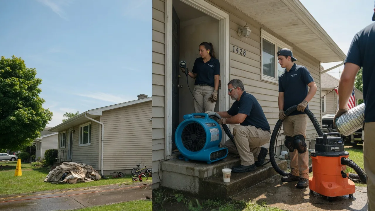 Water Damage Restoration in Gardner, IL near me